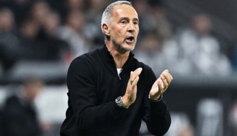 Eintracht-Coach Adi Hütter
