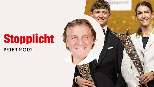 Janine Flock und Felix Gall wurden bei der Lotterien Sporthilfe-Gala ausgezeichnet.