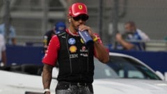 Seit 2025 gibt Lewis Hamilton im Ferrari Gas.