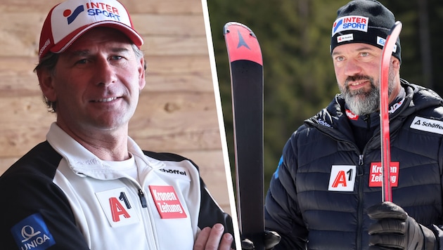 Die ÖSV-Cheftrainer Marko Pfeifer & Johannes Zöchling.