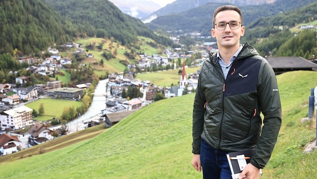 Dieser Blick auf Sölden gefällt dem neuen Bürgermeister Maximilian Riml am besten.