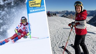 Katharina Liensberger strahlt: Die ÖSV-Dame ist zurück auf Schnee.