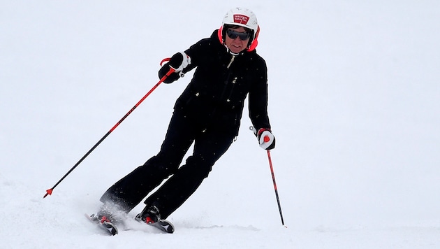 Auch mit 73 steht Annemarie Moser-Pröll immer noch gerne auf Ski.