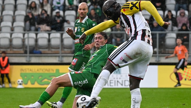 Samuel Adeniran & Co. waren eine Nummer zu groß für die Lustenauer