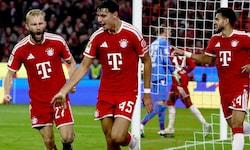Aleksandar Pavlovic und Luis Díaz trafen, Konrad Laimer feierte mit.