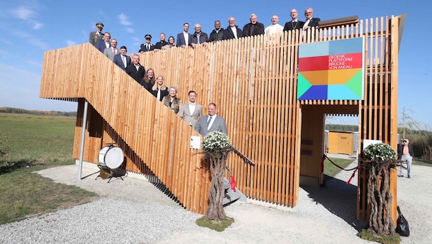 Die Anzahl der Ehrengäste aus dem Burgenland und Ungarn war groß.