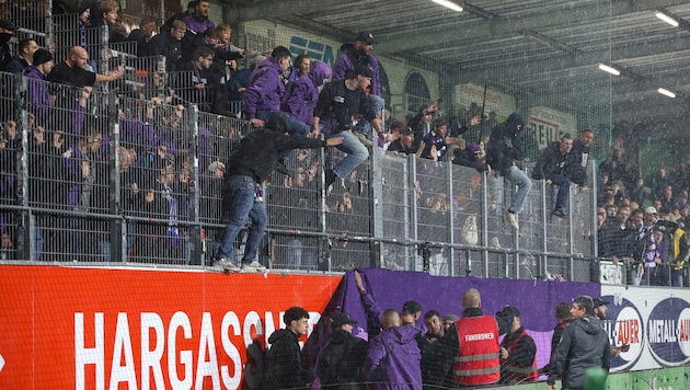 Der Frust bei den Austria-Fans wird immer größer.