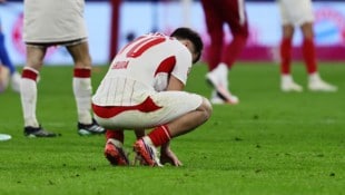 Fassungslosigkeit bei den Spielern von RB Leipzig
