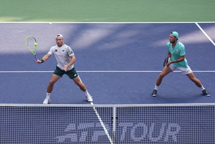 Lucas Miedler (left) and Neil Oberleitner