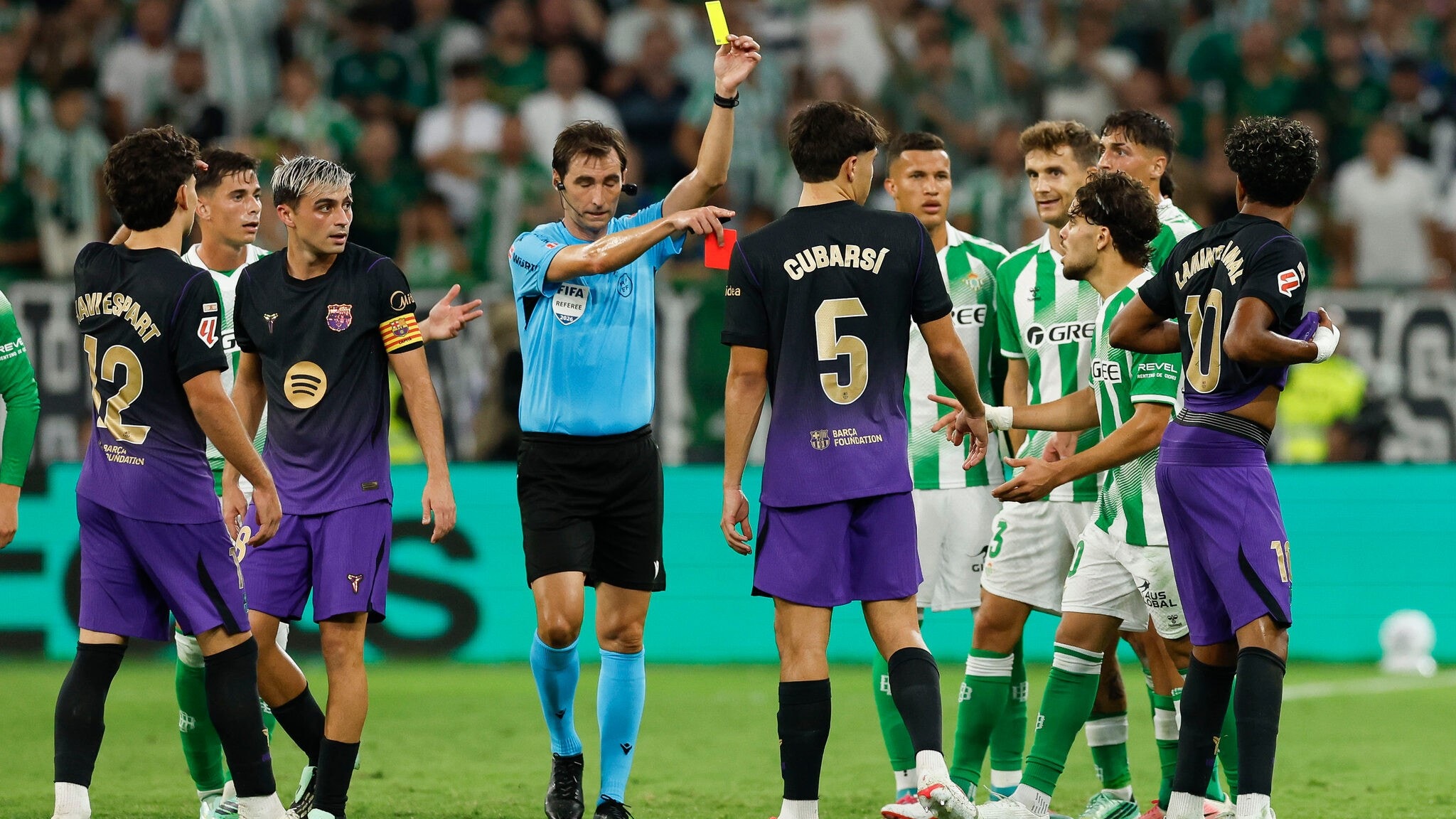 Botrány a Barca győzelme után: Pellegrini dühöng Lamine Yamal provokációja miatt