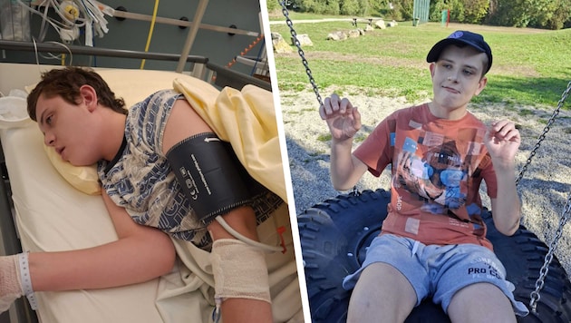 Ausflüge in die Natur bereiten Alexander viel Freude, doch auch Krankenhausaufenthalte prägen ...