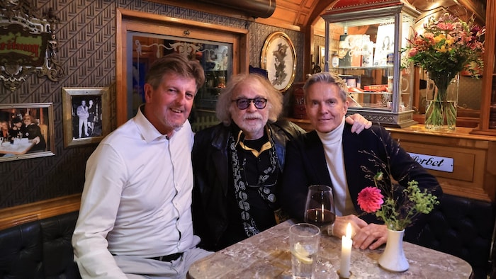 „Tiroler Krone“-Chefredakteur Claus Meinert, Roncalli-Gründer Bernhard Paul und Entertainer ...