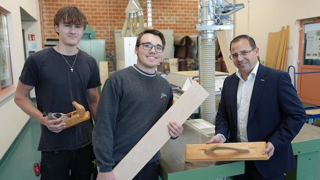Klares Bekenntnis zur Ausbildung von Fachkräften: Wirtschaftskammer-Chef Andreas Wirth mit ...
