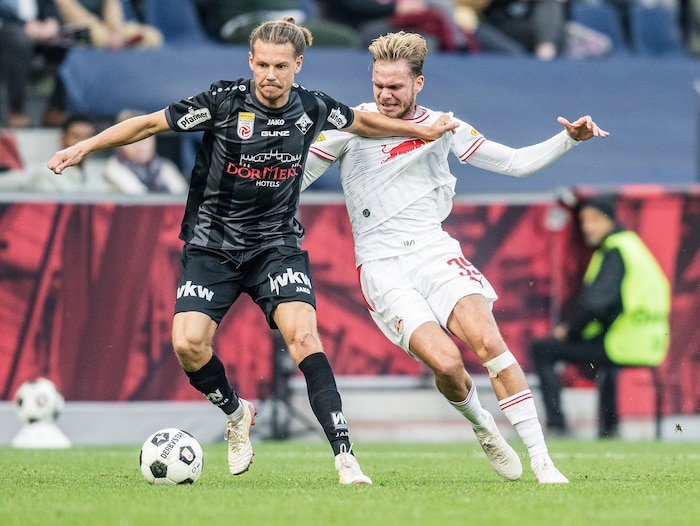 Ließ hinten wenig anbrennen: Leandro Morgalla (re.).