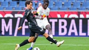 Vor dem 1:0 zeigte er seine individuelle Klasse: Gaoussou Diakite.