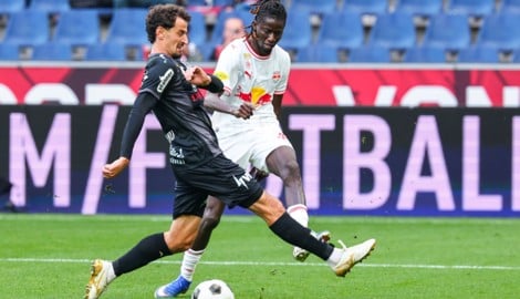 Vor dem 1:0 zeigte er seine individuelle Klasse: Gaoussou Diakite.