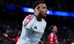 Kylian Mbappe schnürte einen Doppelpack.