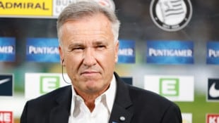 Sturm-Boss Christian Jauk findet einmal mehr deutliche Worte. 