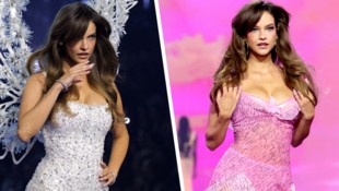 Die frischgebackene Mutter Barbara Palvin verzaubert die Victoria’s Secret Fashion Show 2026! ...