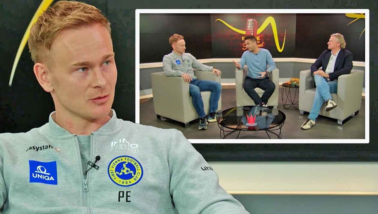 Patrick Enengl a Vienna vezetőedzője a Krone vagy Kasperl vendége volt