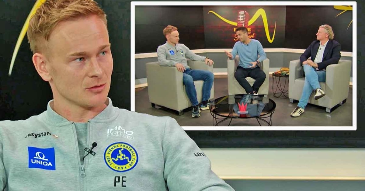 Patrick Enengl a Vienna vezetőedzője a Krone vagy Kasperl vendége volt