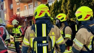 Die Feuerwehren von St. Marein und St. Lorenzen waren im Einsatz.