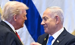 Von links: US-Präsident Donald Trump und Israels Ministerpräsident Benjamin Netanyahu