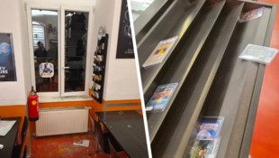 Von den Tätern fehlt bislang jede Spur.
