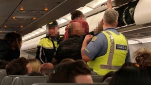 Auf einem Ryanair-Flug von Dublin nach Wien kam es wegen eines Gepäckstückes zur Eskalation.