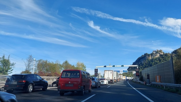 Tagtäglich musste man auf der A14 bei Bregenz mit Wartezeiten rechnen.