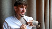 Max Grasegger zeigte der „Krone“ sein Lieblingstattoo.