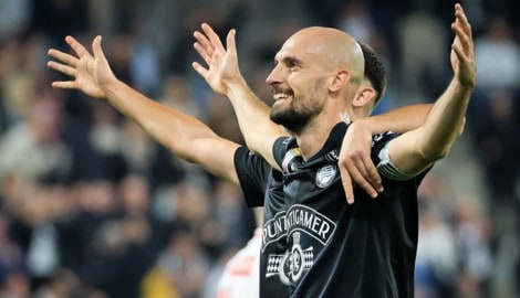 Wird Jon Gorenc Stankovic auch gegen Olympique Marseille wieder jubeln dürfen?
