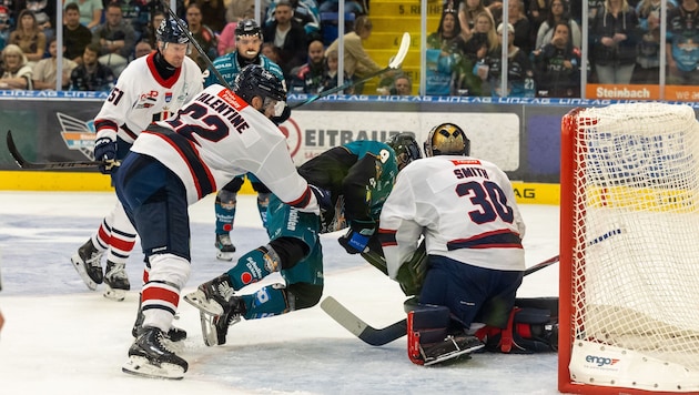 Am Mittwoch gastieren Italiens Team-Goalie Jacob Smith und die Neueinsteiger von Mailand ...