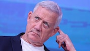 Benny Gantz, israelischer Oppositionspolitiker und Vorsitzender des Mitte-Bündnisses Blau-Weiß.