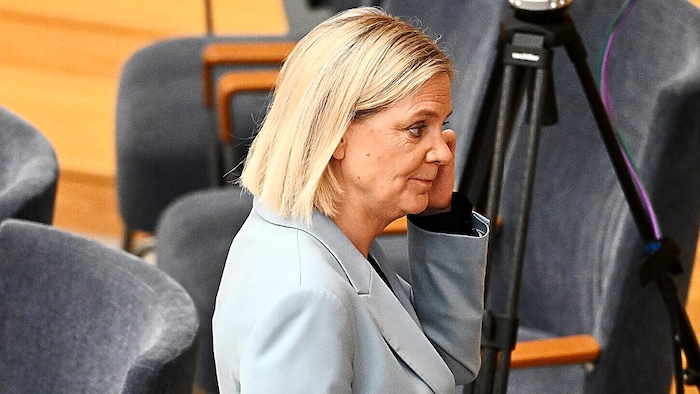 Magdalena Andersson gewann die Wahl, doch hat es nicht geschafft, eine Regierung zustande zu ...