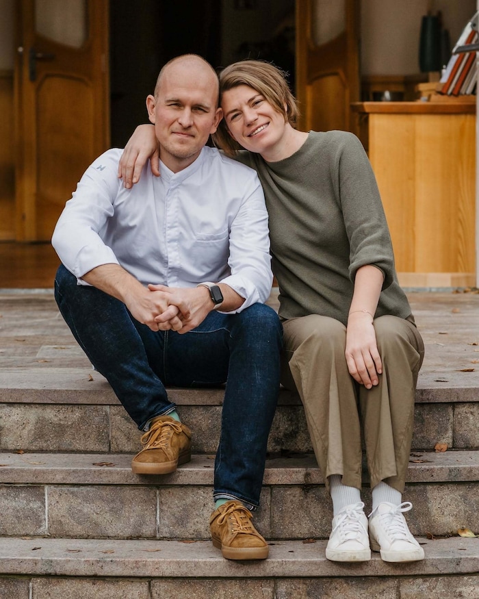 Dürfen sich über zwei Hauben freuen: Robert Rübsam und Lebensgefährtin Andrea Breitenthaler vom ...