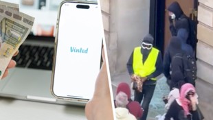 Ein Video zeigt Jugendliche, wie sie einen Louis-Vuitton-Shop ausrauben.