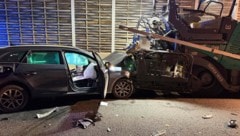 Auf der A10 Tauernautobahn kam es zu einem Auffahrunfall in den Morgenstunden.
