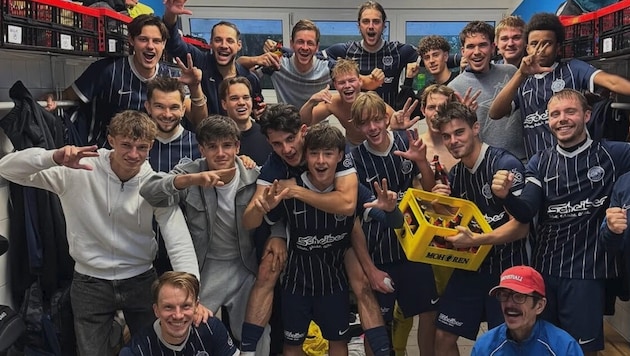 Kennelbach jubelte über den Sieg im FAN.at Spiel der Runde.