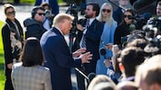 Die Worte fielen am Montag (Ortszeit) in Washington, bevor Präsident Trump zu einer ...