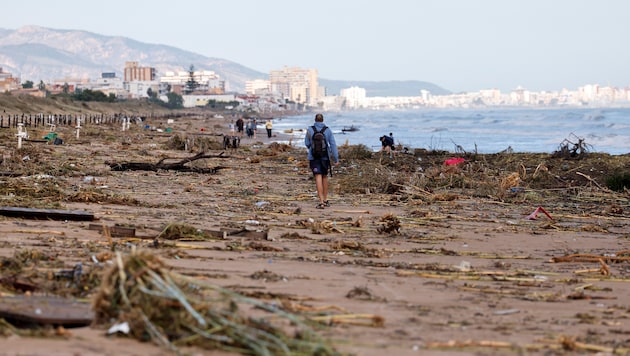 Am Montag hatte „Adam“ vor allem in Valencia schwere Schäden angerichtet.