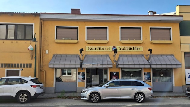 In zentraler Ortslage befand sich die Konditorei Sollenau über viele Jahrzehnte. Jetzt steht das ...