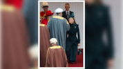 Ein Knicks, ein Lächeln – und alle schauen hin! Prinzessin Kate begeistert beim Empfang des ...