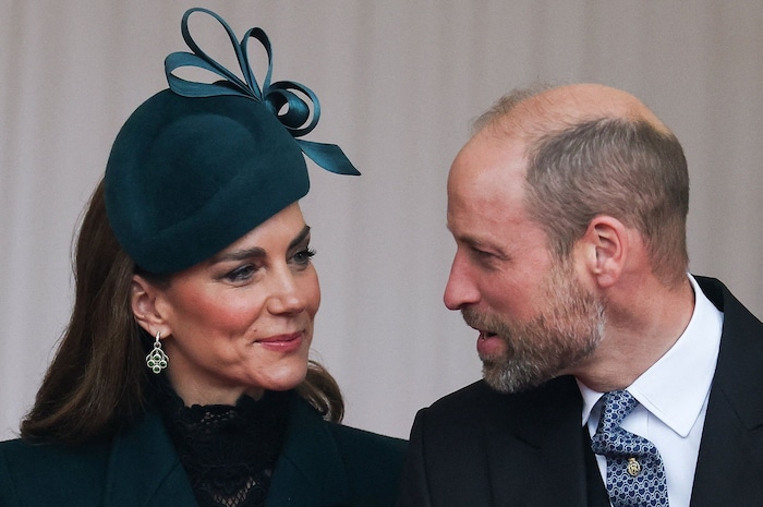 William und Kate beim Empfang des Sultans auf Schloss Windsor