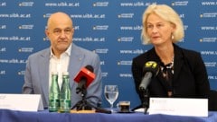 Rektorin Veronika Sexl und ihr Nachfolger Gregor Weihs.