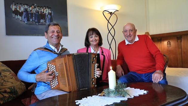 Franz Posch, Martina und Georg Astenwald (von links).