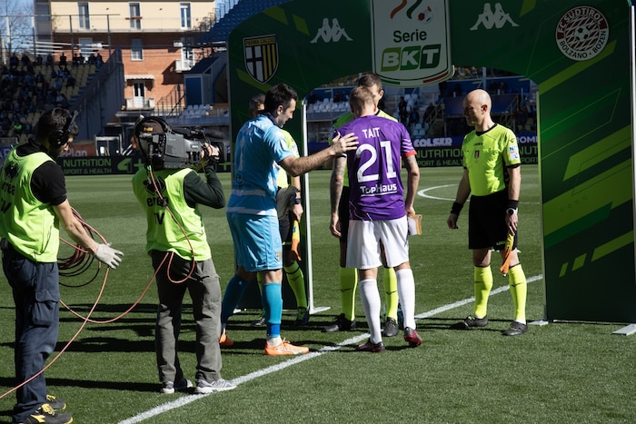 Fabian Tait und Gianluigi Buffon