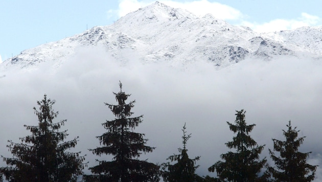 Am Wochenende könnte die Schneefallgrenze sogar auf 1000 Meter sinken.