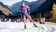 Biathlon-Star Anna Gandler freut sich über das Langlauf-Training in der Heimat.