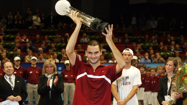 Roger Federer gewann zweimal in Wien